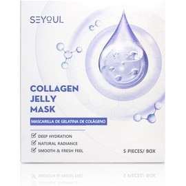 SEYOUL Mascarilla de Gelatina Facial – Hidratación Intensiva, Sensación de Piel Suave y Radiante