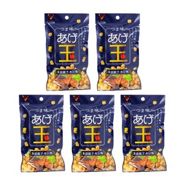 Kyowa Foods Industry Agetama Honpo Tsumami Agedama Black Pepper Chicken Flavor, 0.9 oz (25 g) x 5