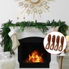 24 Pcs Christmas Garland Hanger Mantle Garland Hooks, No Damage,