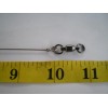 Unbranded 15 PCS. SOLID STAINLESS STEEL WIRE LEADER 10"/150 LBS