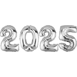 DekoRex 2021 Balloons New Year's Eve Decoration Party Foil Balloons Number Balloons Helium Balloons Celebration