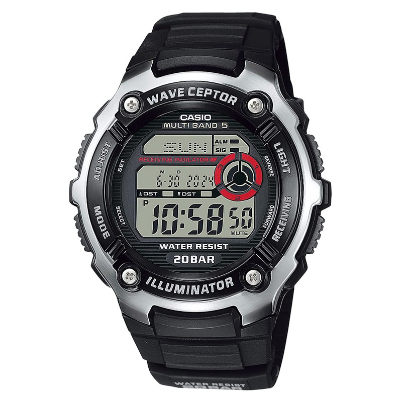 Casio Collection WV-200R-1AJF Men's Wristwatch, Black