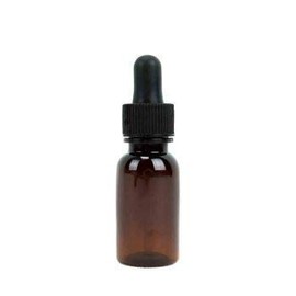 Amber Plastic Bottles with Plastic Eye Dropper Dispenser for Essential Oils, Chemistry Lab Chemicals, Colognes & Perfumes (2 oz./48 Units)