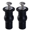YTgilo 1 Pair Toilet Seat Metal Hinges 2pcs 5cm/1.96inch Quick