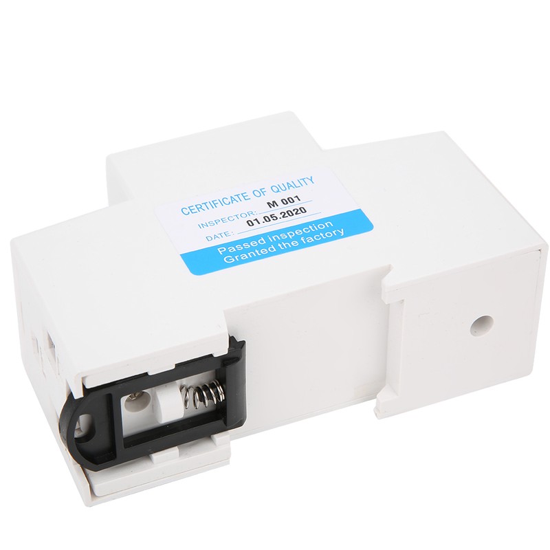 Single Phase Din Rail Energy Meter Electricity Power 50Hz LCD