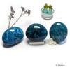 EUSICE - Blue Apatite Natural Palm Stone - Anti-Stress &