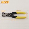 LEONTOOL Compound Tile Nippers 9-Inch Tile Cutter Pliers with Alloy