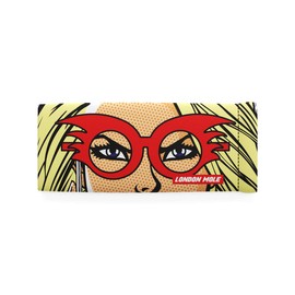 LONDON MOLE Eyewear Pouch - Glasses Pouch - Glasses Case For Women - Glasses Case For Men - Slim Glasses Case - Sunglasses Case - Sunglasses Pouch - Spectacle Case (Red Panther)