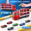 Demero Transport Truck Toy with Cars Portable Truck Toy with