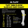 TUFF Elbow Sleeves (1 Pair) – 5mm Neoprene Elbow Brace