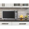 Emerson MW9005SS Compact Countertop Microwave Oven with Button Control, LED