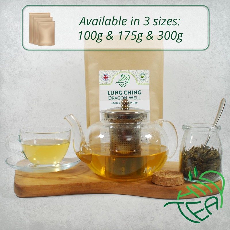 Lung Ching Dragon Well – Premium Chinese Longjing Loose Leaf