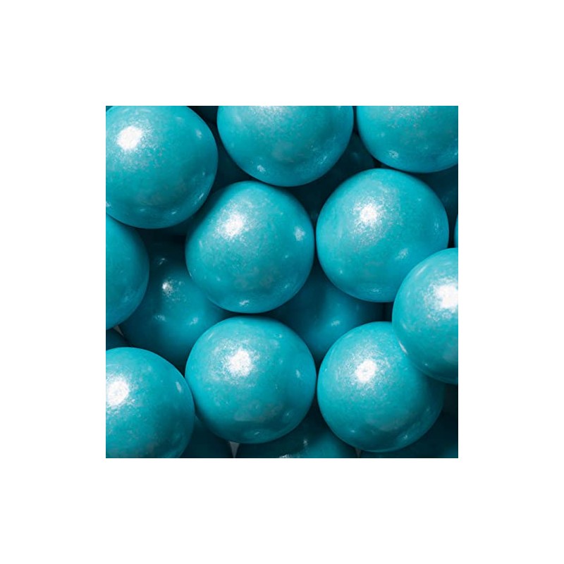 52 Pcs Light Blue Candy Gumballs 1-inch (1 lb)