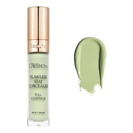 Tonos De Corrector Beauty Creations Flawless Alta Cobertura Tono Verde