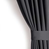 AmeliaHome Blackout Curtain 140 x 245 cm Anthracite Pack of
