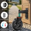 LEFLCRE Gate Wheel, 8inch Heavy Duty Fence Gate Wheels for