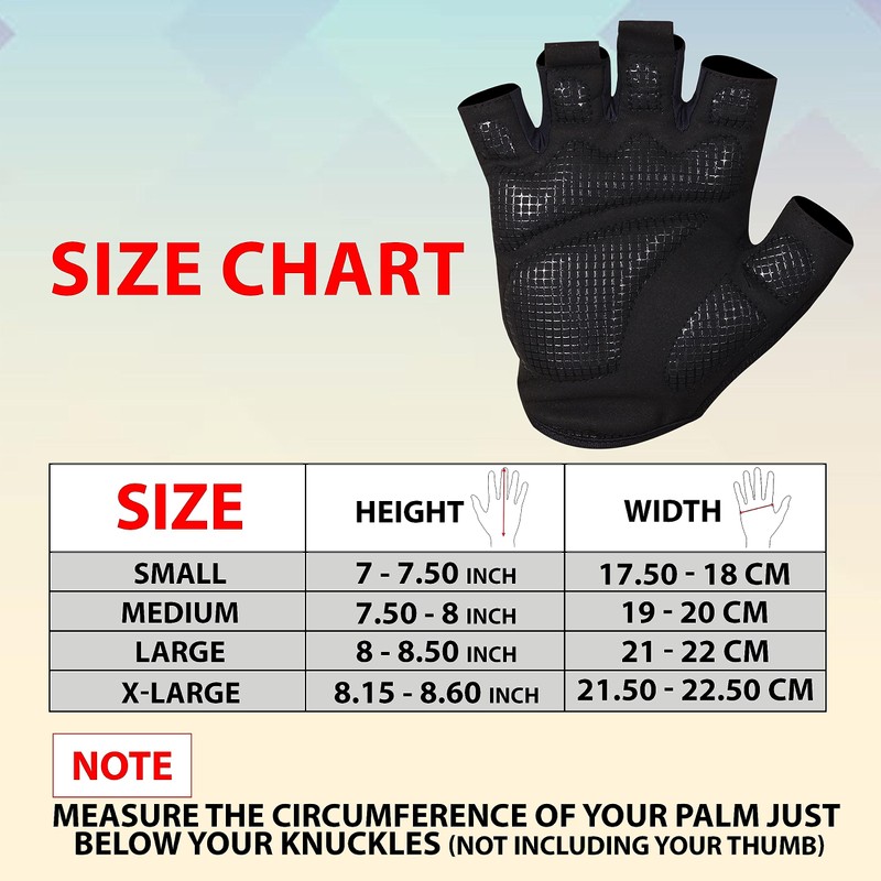 Foriox Gym Weight Lifting Workout Gloves with Wrist Support, Breathable