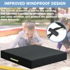Robust Sandpit Cover, 120 x 120 cm, Square Sandpit Tarpaulin