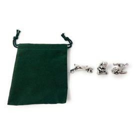 Basic Spirit Yoga Dogs - Dogs in Yoga Poses Pewter Figurines