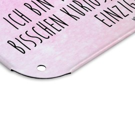 Mr. & Mrs. Panda DIN A6 Tin Sign Flamingo Classic Gift Metal Sign Magnificent I Proud Wall Sign Door Sign Self Love Daughter