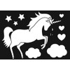 Artemio A4 Unicorn Stencil