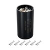 PATIKIL モーター スタート コンデンサー 72-86uF/Mfd 250V 50/60Hz CD60 ランニング コンデンサー