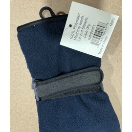 MB55 Thermalsport Fleece BLUE / Gray Winter Gloves - One Size - NWT
