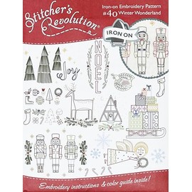 Winter Wonderland - Aunt Martha's Hand Stitch Embroidery Transfer Pattern - Stitcher's Revolution 40