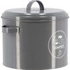 Esschert Design Carbon Steel Composter with Activated Carbon Filter in
