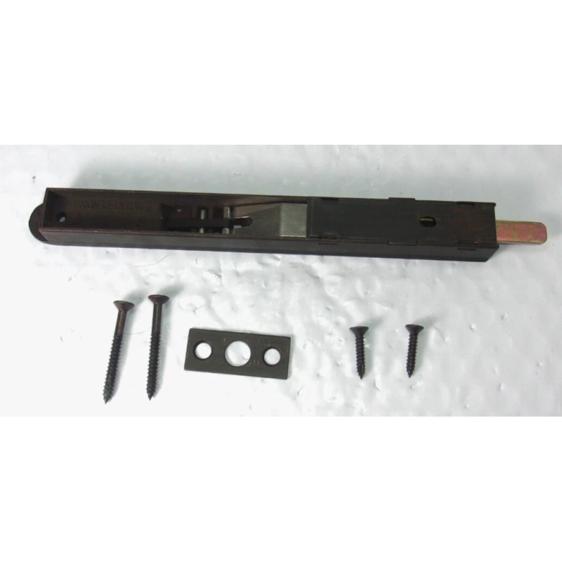 WORLDWIDE Onyx Flush Bolt Lever Action Lock Concealed 7" X