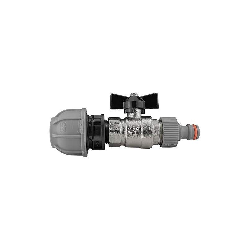 mdpe Compression Water Supply Pipe Fitting to Metal Butterfly Valve-Universal