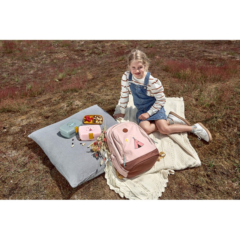 Lässig Children's Lunch Box with Removable Dividers, BPA-Free