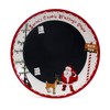Child to Cherish Santa's Message Plate Set, Santa Cookie Plate,