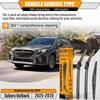 AUTOBOO 3-Pack Windshield Wiper Blades for Subaru Outback 2020-2025, Original