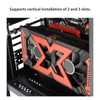 VBESTLIFE Vertical GPU Mount, Vertical Graphics Card Holder with ARGB