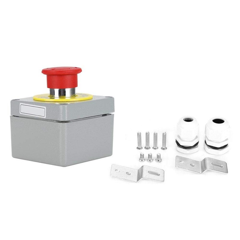 Emergency Stop Switch Emergency Stop Button Red Mushroom Switch Station
