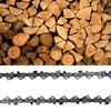 Opuladuo 3PC 6 Inch Chainsaw Chain, Replacement Chain for BLACK+DECKER
