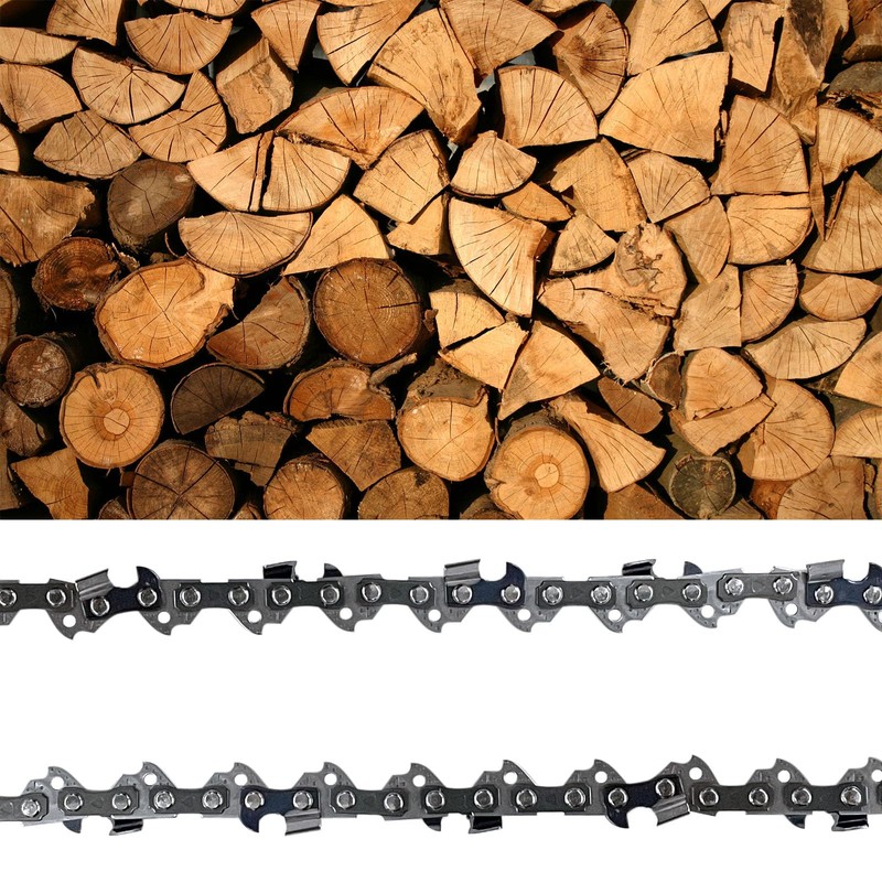 Opuladuo 3PC 6 Inch Chainsaw Chain, Replacement Chain for BLACK+DECKER
