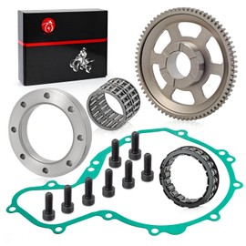 Starter Clutch kit Idler Gear 72T One Way Bearing W/Gasket For Polaris Predator 500 Outlaw 500 2003-2007 3088048 3088049 3089451