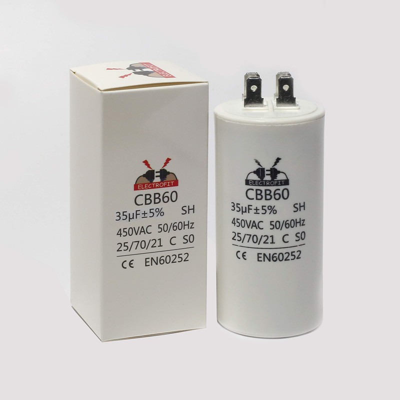 Motor Capacitor 450V AC 35 uF CBB60