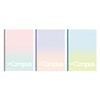 KOKUYO Smart Campus NO-GS3CWAT-L2X3 Notebook, Pack of 3 Colors, B5,