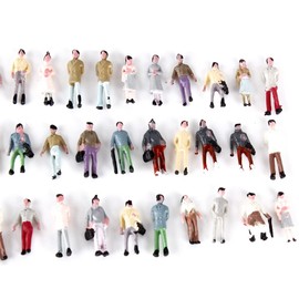 Gutshof miniaturen 100 Pieces Scale Z Figures Z Model Railway Accessories 1:220 Scale Painted Standing