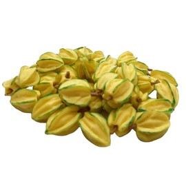 AIICraft 15 Big Yellow Star Fruit Averrhoa Garden Display Minimal Decoration