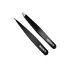 Tweezerette Fine Point + Slant Tweezers Ideal for Removing Splinters,