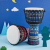 8 Inch Portable African Drum Djembe Hand Drum with Colorful