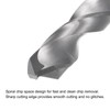 sourcing map Solid Carbide Drill Bits, 5.5mm C2/K20 Tungsten Carbide
