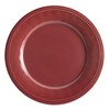 Rachael Ray Cucina Dinnerware 16-Piece Stoneware Dinnerware Set, Cranberry Red