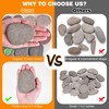 River Rocks for Painting 75 Pcs Large 2-3 Inch Flat