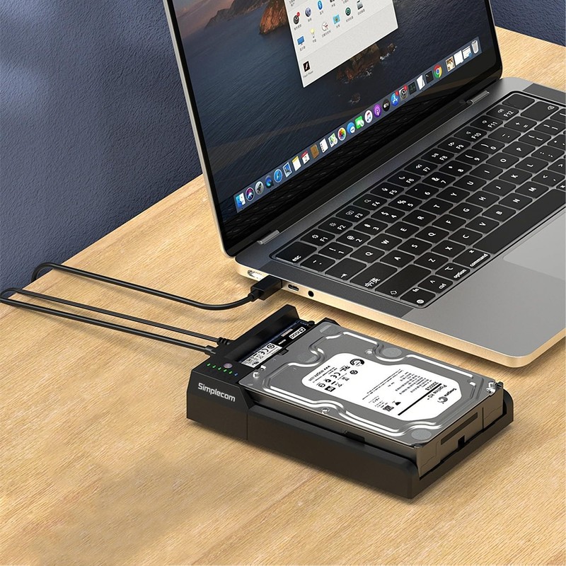 Simplecom SD570 NVMe M.2 + SATA HDD and SSD Dual