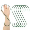 LTISHABILTD 5 Pack 30cm Large Heavy Duty S Hooks Non